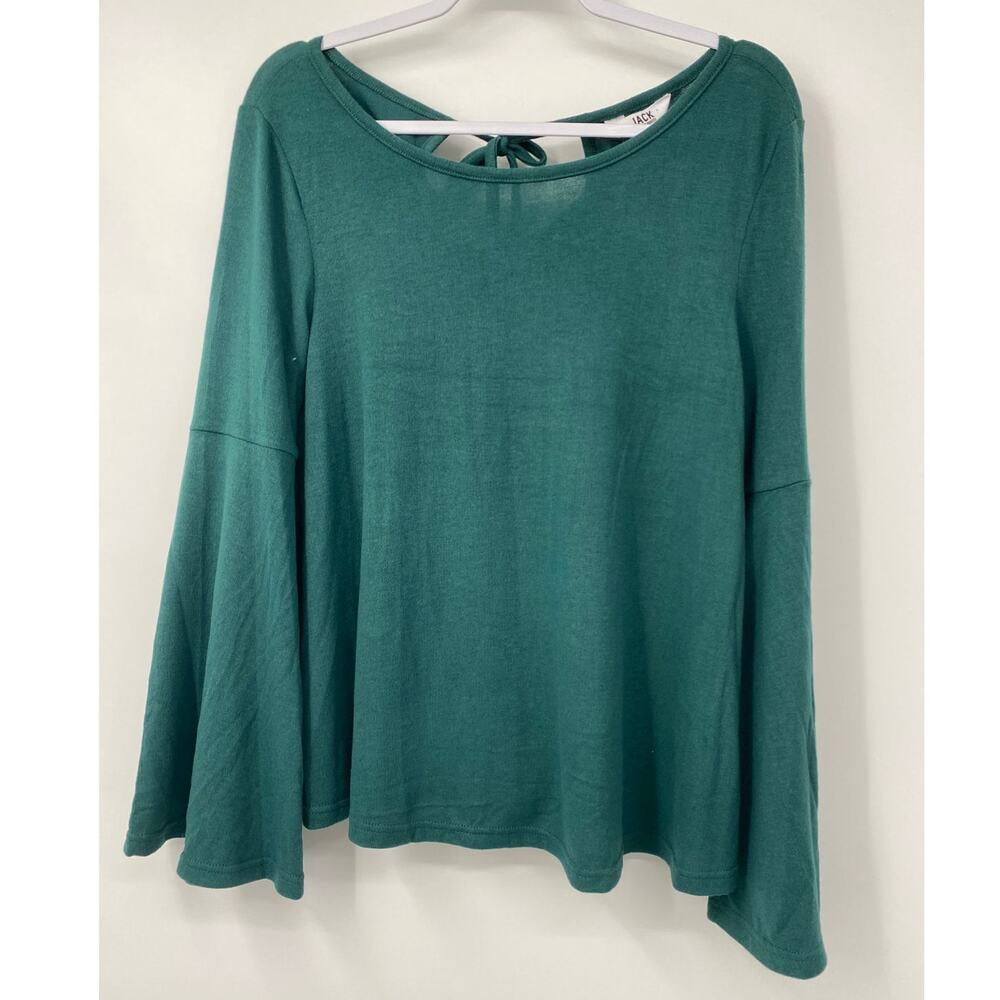 Jack by BB Dakota Brushed Hunter Green Knit Top Blouse Sweater NEW Large